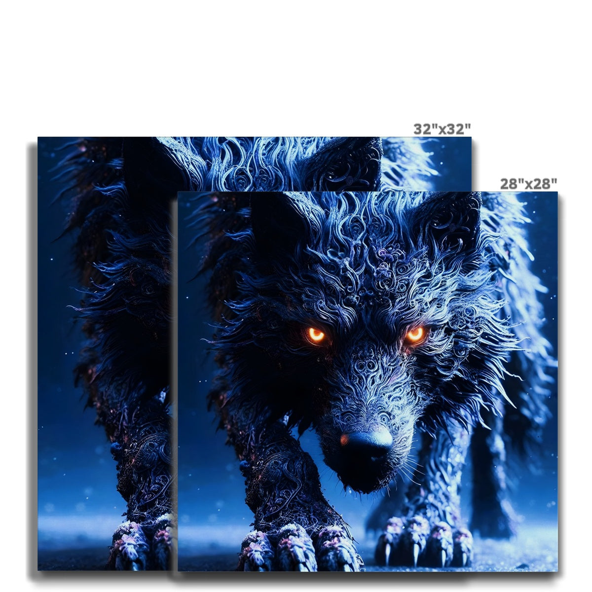 Hell wolf Canvas